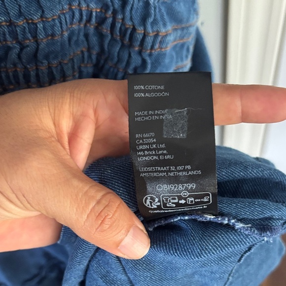 Anthropologie Indigo Denim Dress - Picture 8 of 11